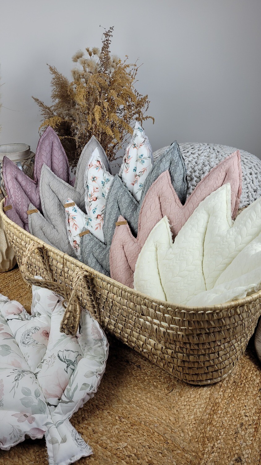 Blattkissen verschiedene Farben