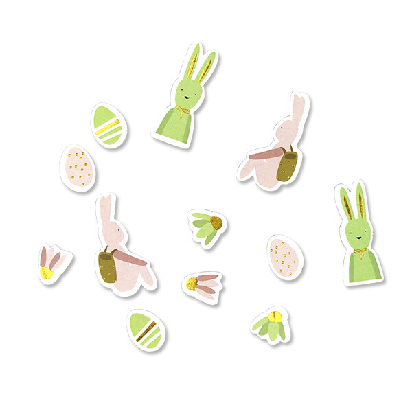 Ava &amp; Yves Tisch Konfetti Ostern