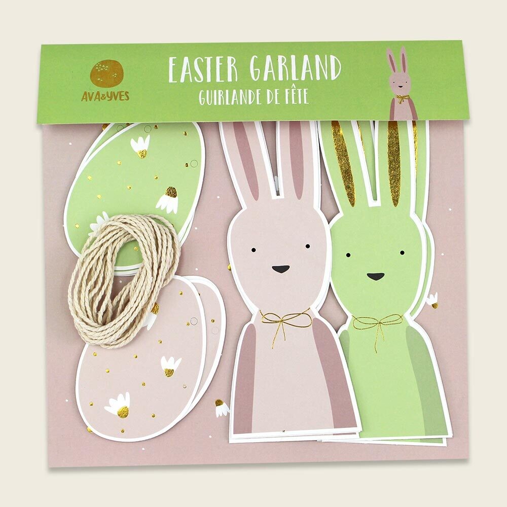 Ava &amp; Yves Girlande Ostern