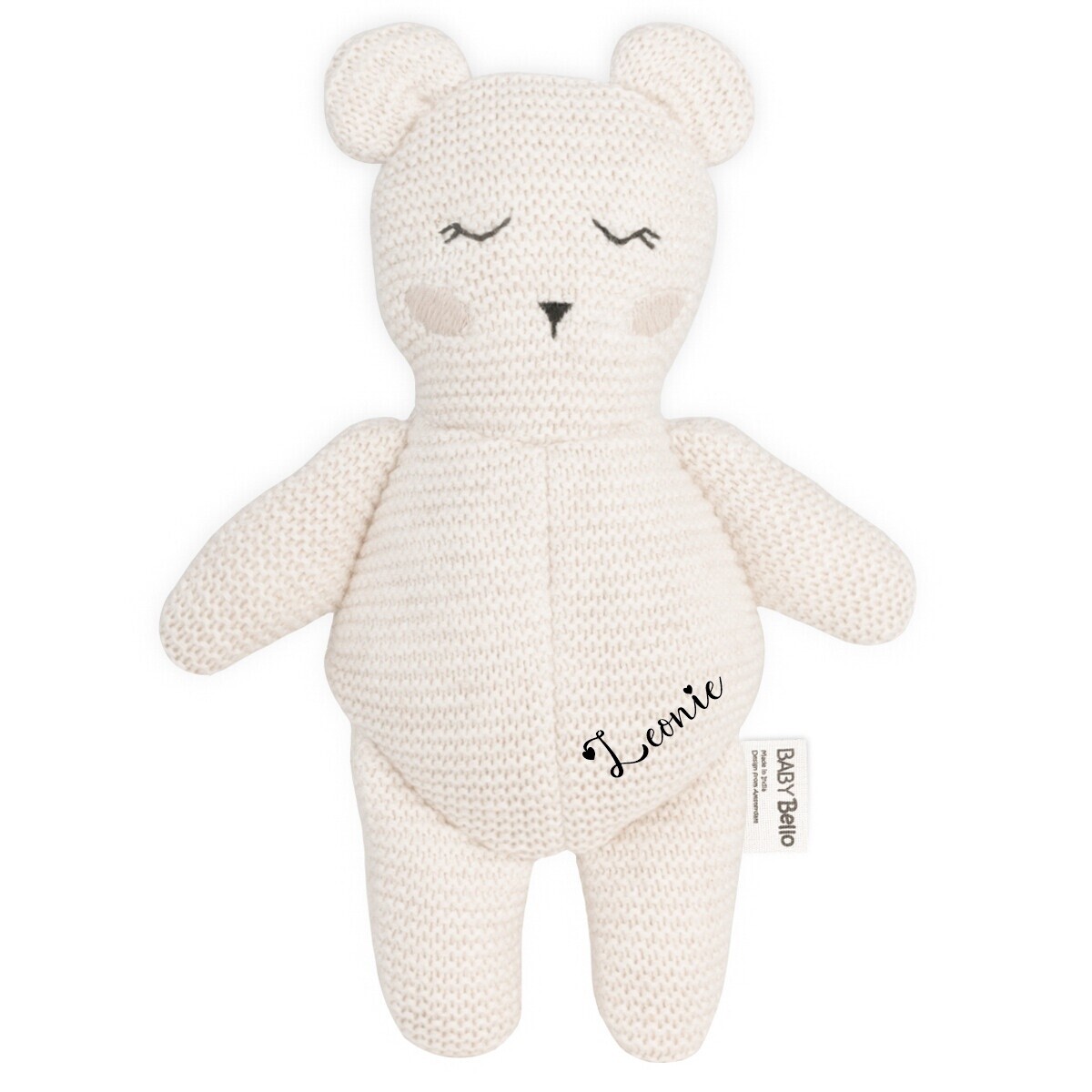 Baby Bello Bobby Polar Bär Teddy personalisierbar