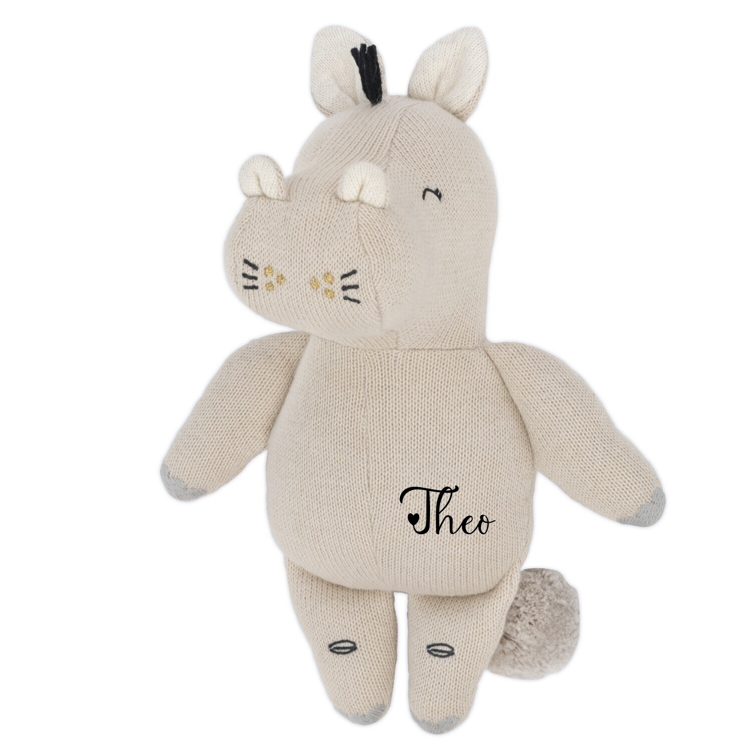Baby Bello Holly Hippo Teddy Nilpferd personalisierbar