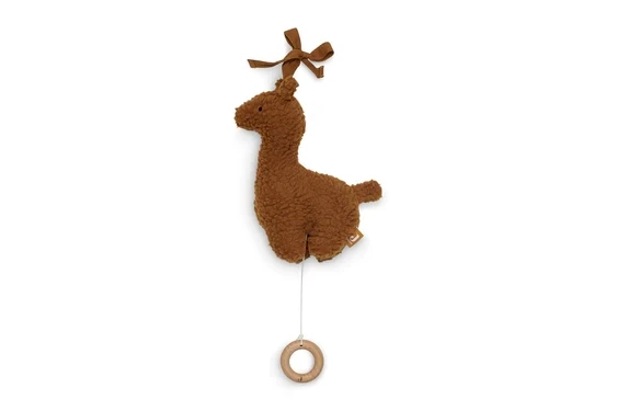 Jollein ​Spieluhr Lama Alpaka caramel
