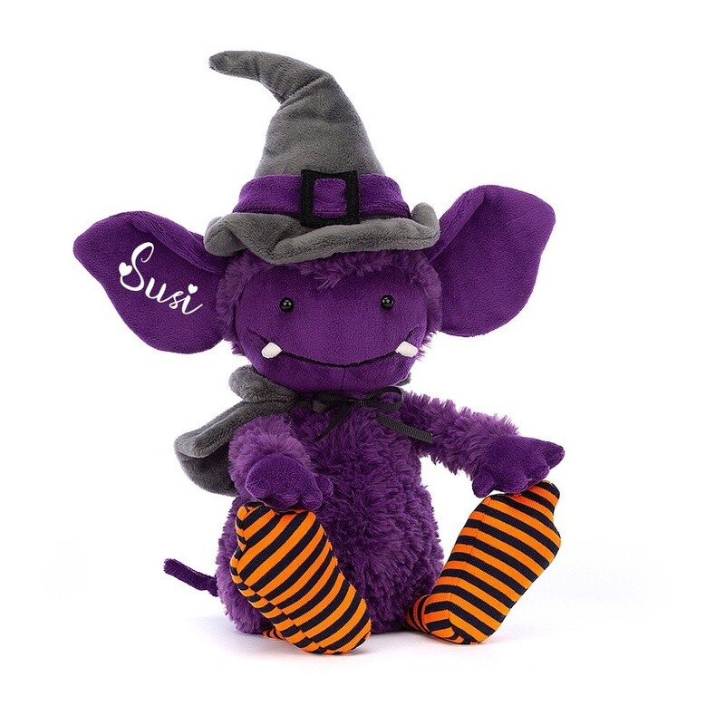 ​​Jellycat Spooky Greta Gremlin personalisierbar