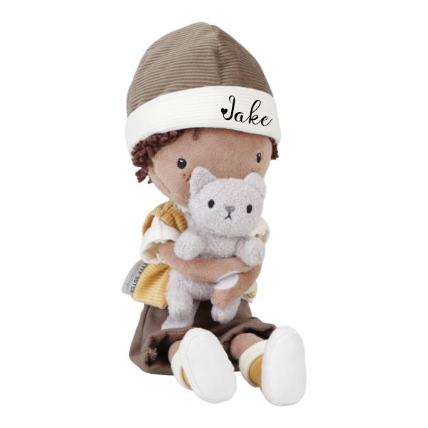 Kuschelpuppe Jake 35 cm | Little Dutch personalisierbar