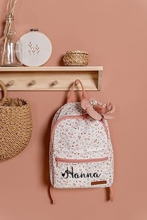 Rucksack Flowers &amp; Butterflies | Little Dutch personalisierbar