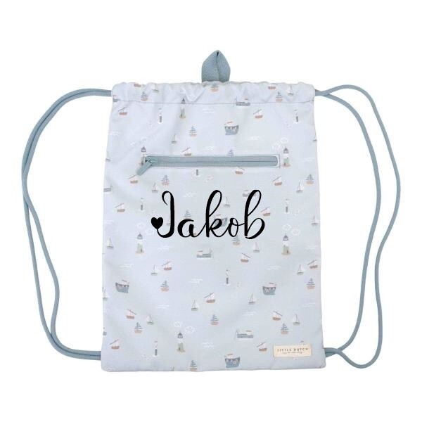 Turnbeutel Sailors Bay | Little Dutch personalisierbar