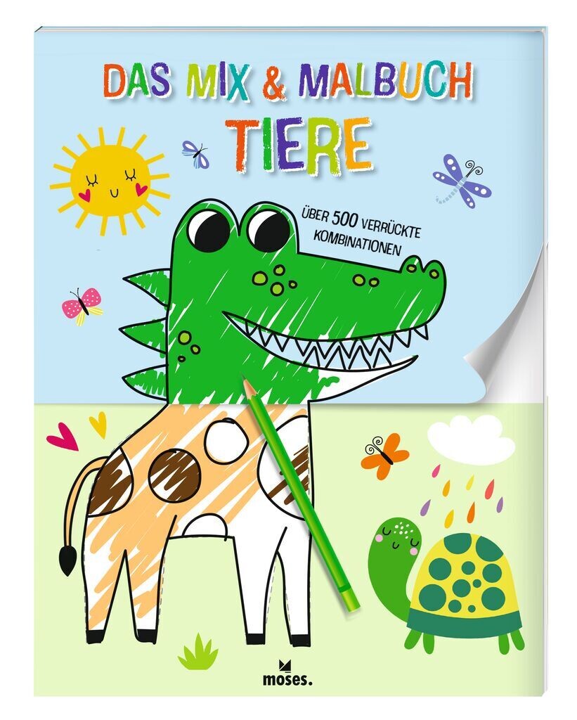 SALE Moses Das Mix &amp; Malbuch Tiere