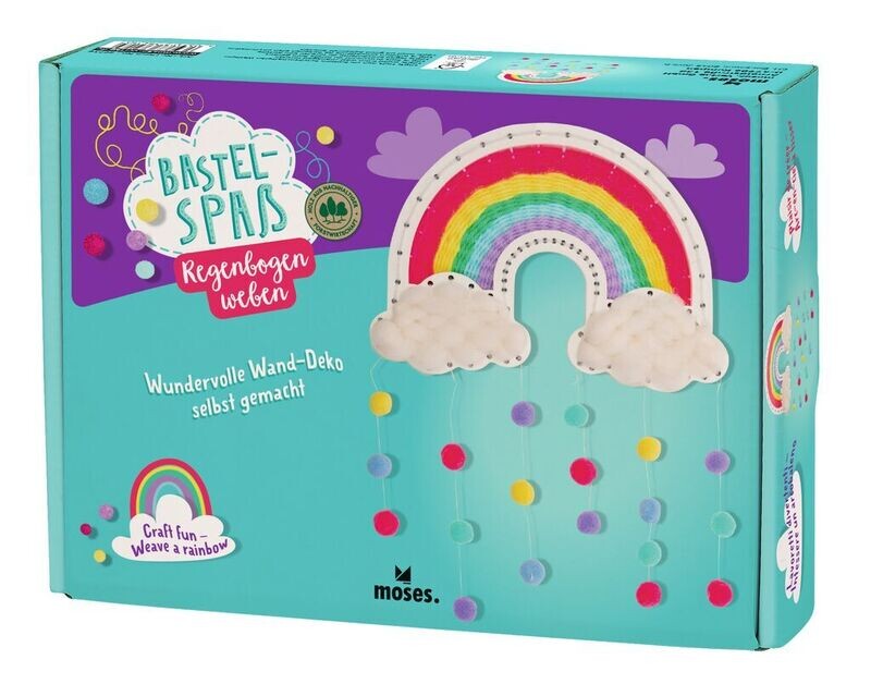 Moses Bastelspaß – Regenbogen weben