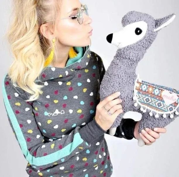 Art.K-Design Alpaka mit Namenszug auch als Spieluhr