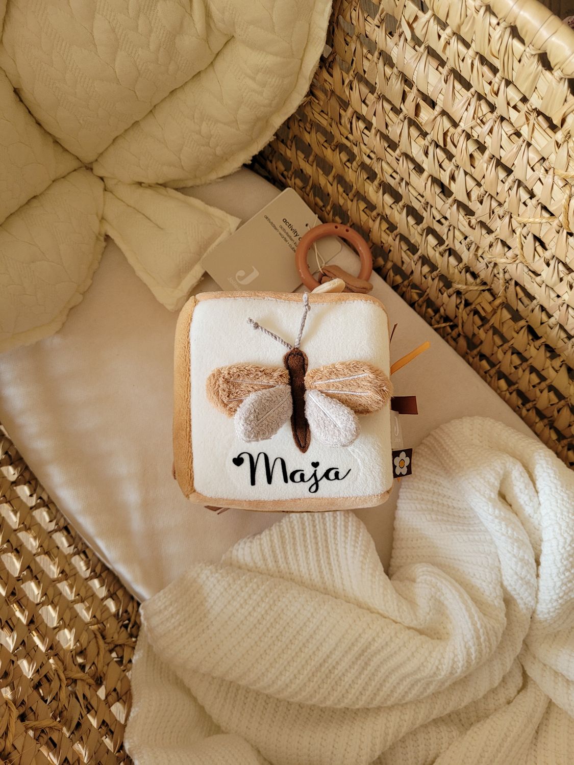 Jollein Aktivitäten-Würfel Spring personalisierbar