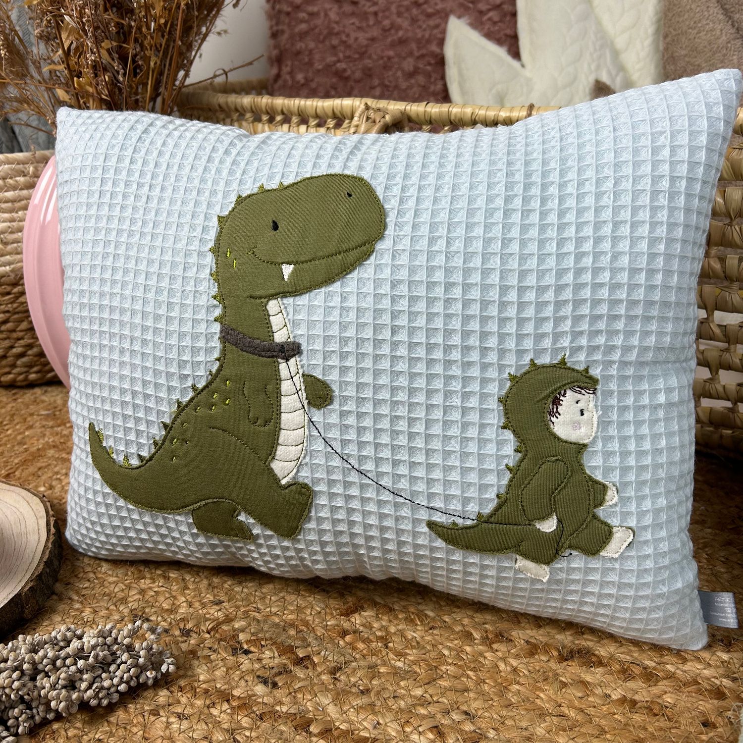 ​Art.K-Design Kissen Dino Spaziergang SOFORTKAUF