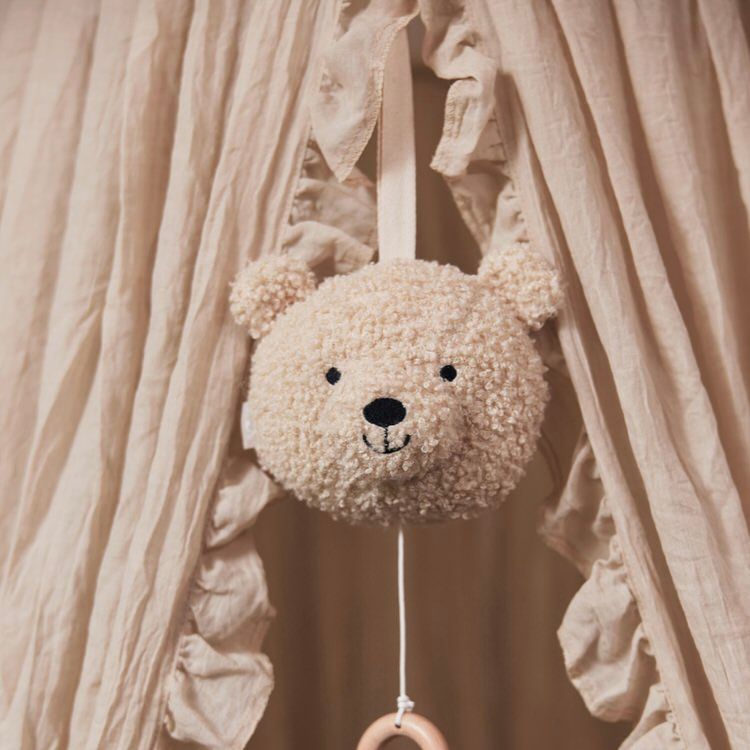 Jollein ​Spieluhr Teddy Bear beige Melodie You are my sunshine