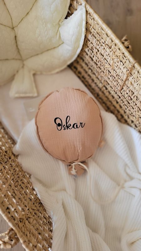 Jollein Ballon biskuit personalisierbar