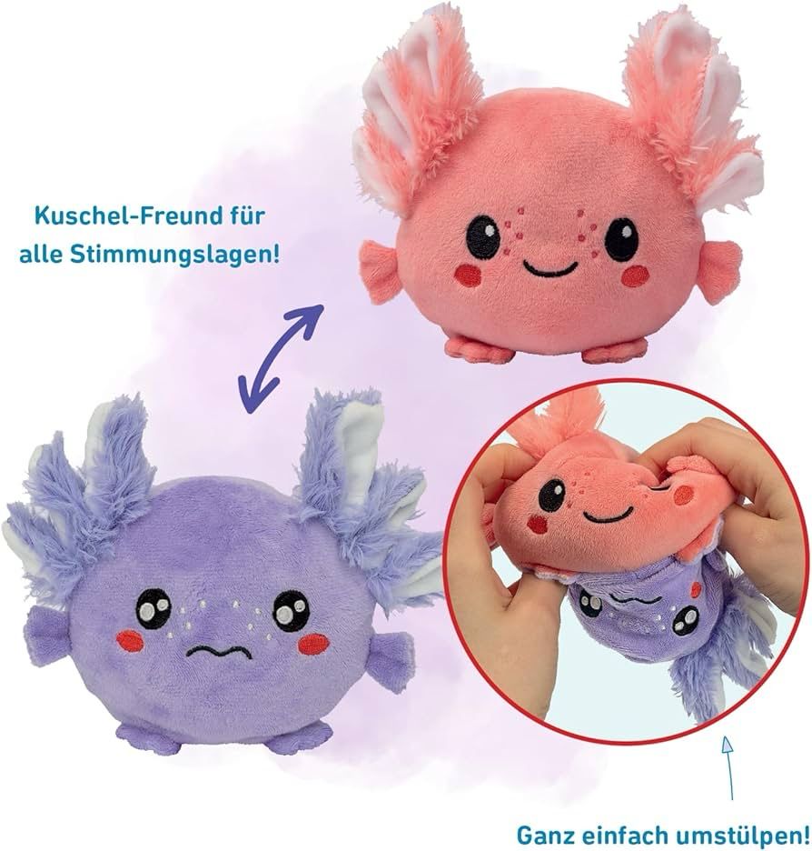 Moses Flauschiger Wende-Axolotl