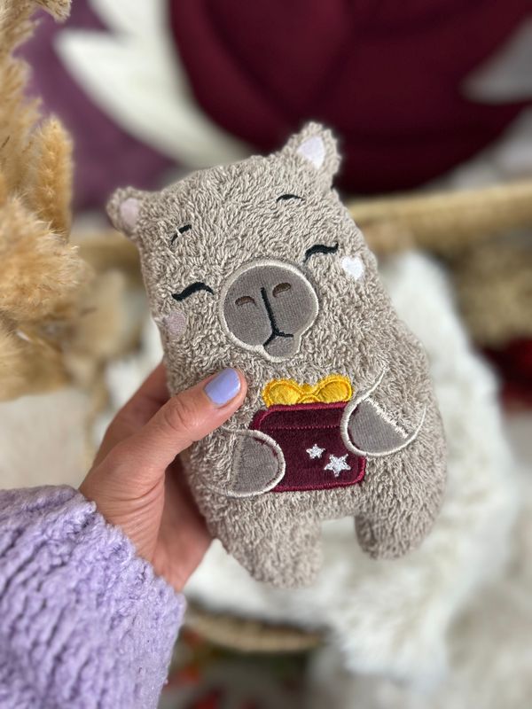 Art.K-Design Capybara Kuscheltier auch als Spieluhr