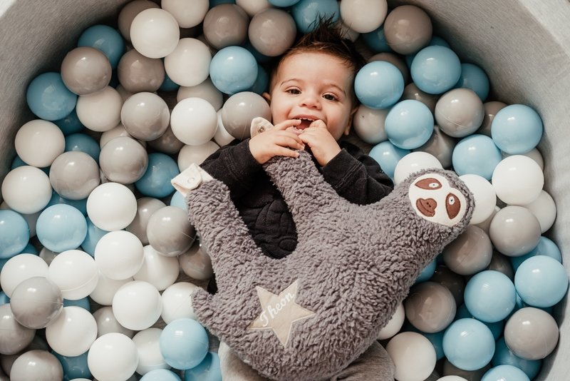 Art.K-Design Faultier Fauli mit Namenszug auch als Spieluhr