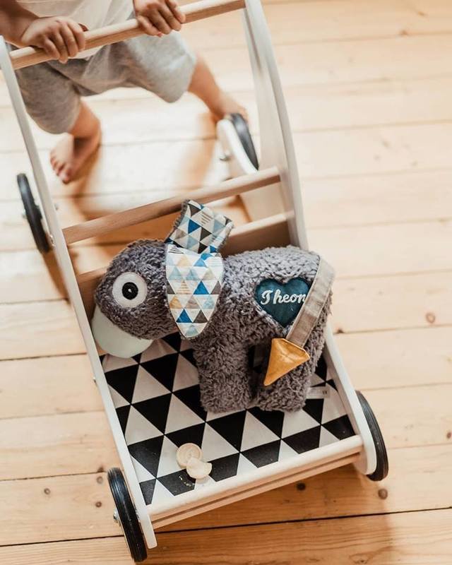 Art.K-Design Esel mit Namenszug auch als Spieluhr