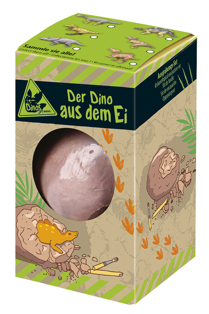 SALE Moses Dino aus dem Ei