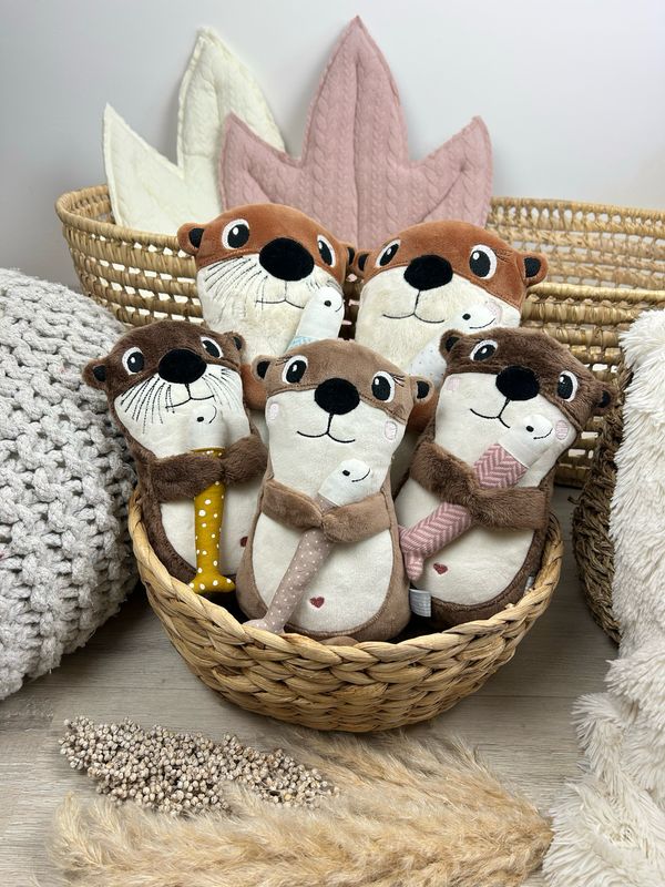 SOFORTVERKAUF Art.K-Design Ottermädchen oder Otterjunge oder Otterbaby auch als Spieluhr