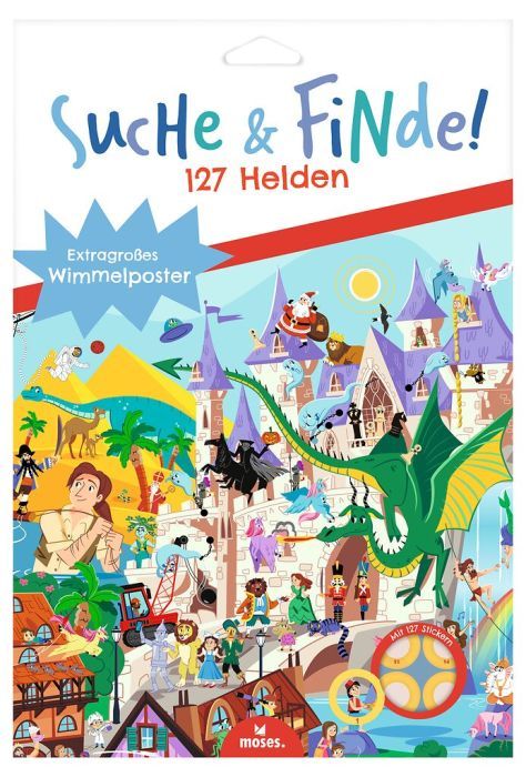 Moses Suche &amp; Finde! 127 Helden