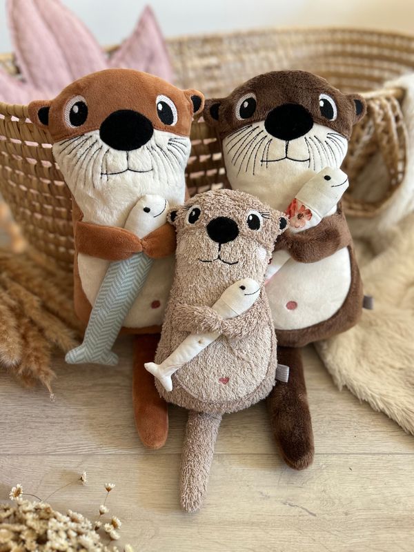 SOFORTVERKAUF Art.K-Design Ottermädchen oder Otterjunge oder Otterbaby auch als Spieluhr kann sofort verschickt werden