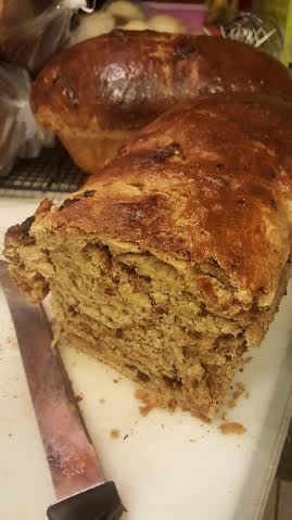 Sourdough Cinnamon Raisin Bread