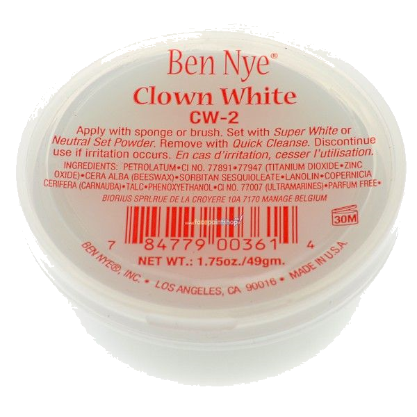 Ben Nye Clown White 1.75oz
