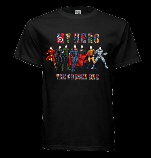 Chosen Superhero shirt