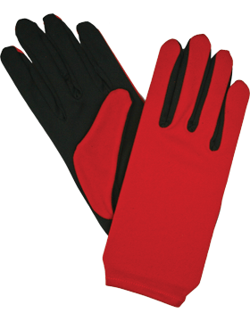 Black and Red Flash gloves