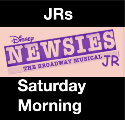 TICKETS: JRS Cast Newsies (3 max tix per student) Saturday, Jan 14th, 11:00 am