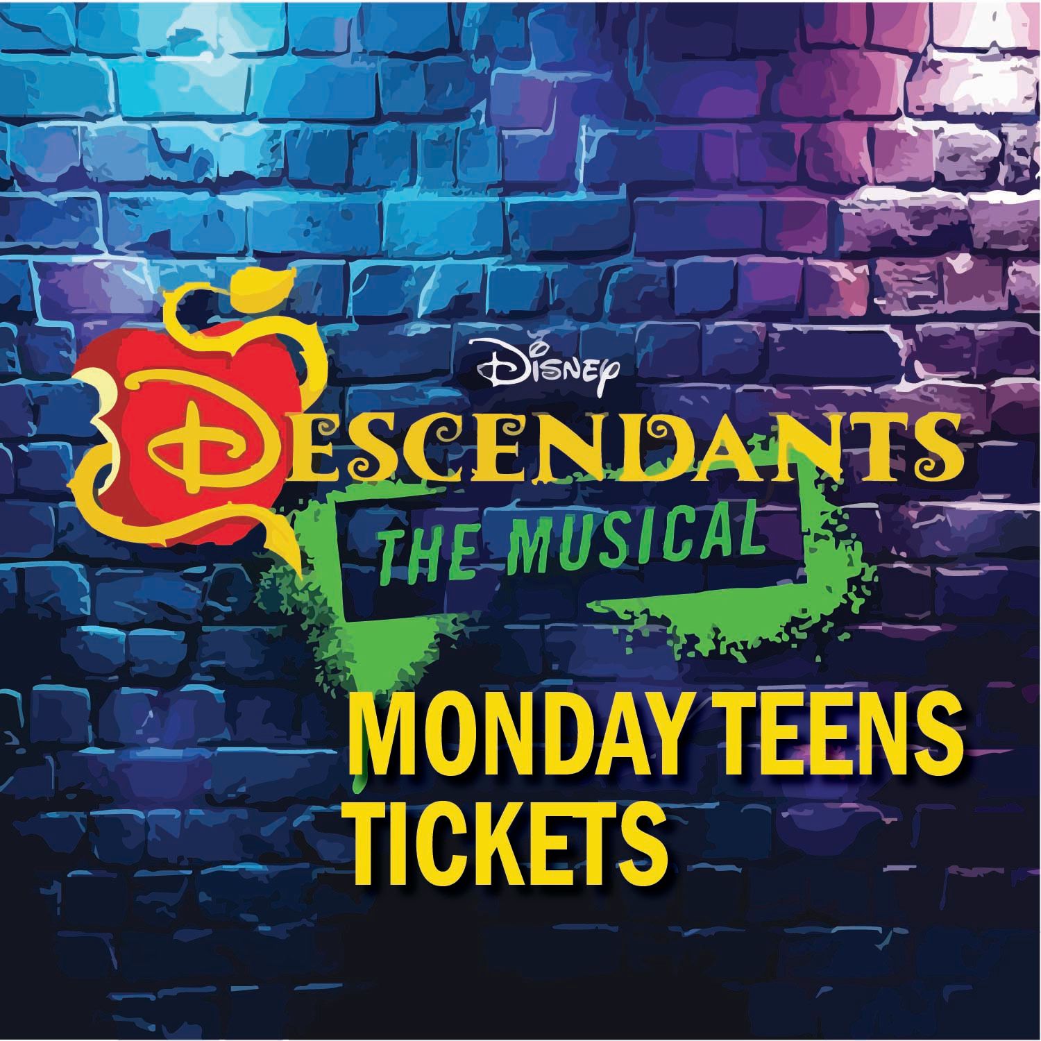 A4) MON TEENS TICKETS - Saturday, January 10, 2025 -​ 7:30pm