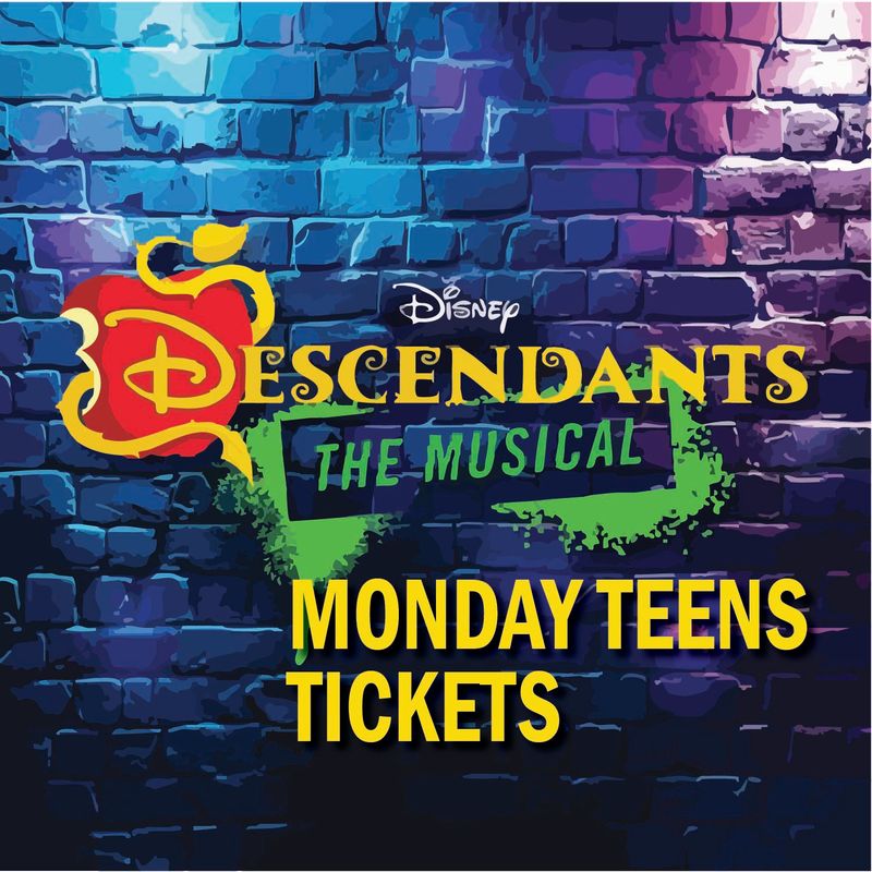 A3) MON TEENS TICKETS - Saturday, January 10, 2025 -​ 4:30pm