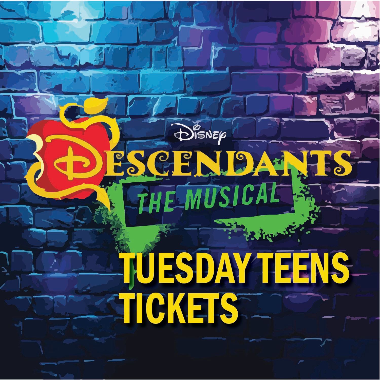 B5) TUES TEENS TICKETS - Saturday, January 17, 2025 -​ 7:30pm