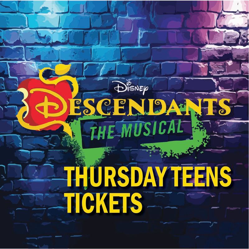 D1) THURS TEENS TICKETS - Friday, January 30, 2025 -​ 6:30pm