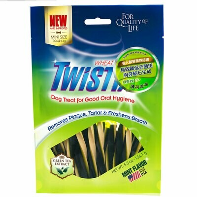 Twistix 特緹斯 雙色螺旋潔牙骨 | 薄荷口味 | 狗零食/潔牙骨 Twistix 特緹斯 雙色螺旋潔牙骨 | 薄荷口味 | 狗零食/潔牙骨