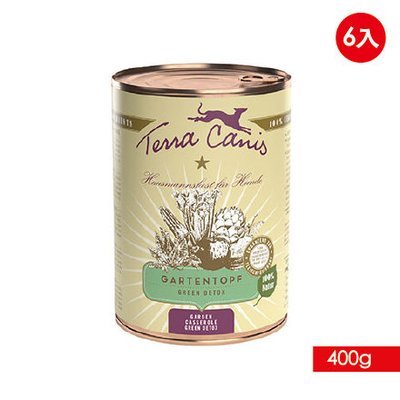 TERRA CANIS 醍菈鮮廚 - 陽光鮮蔬果系列《清爽鮮蔬燴香草》『400g/6罐裝』 TERRA CANIS 醍菈鮮廚 - 陽光鮮蔬果系列《清爽鮮蔬燴香草》『400g/6罐裝』
