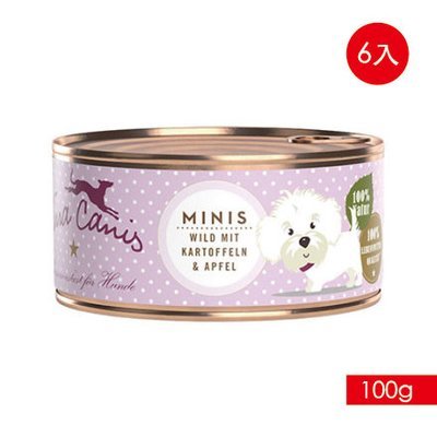 TERRA CANIS 醍菈鮮廚-小型挑嘴犬無穀鮮食系列《野鹿蘋果燴鮮蔬》『100g/6罐裝』 TERRA CANIS 醍菈鮮廚-小型挑嘴犬無穀鮮食系列《野鹿蘋果燴鮮蔬》『100g/6罐裝』