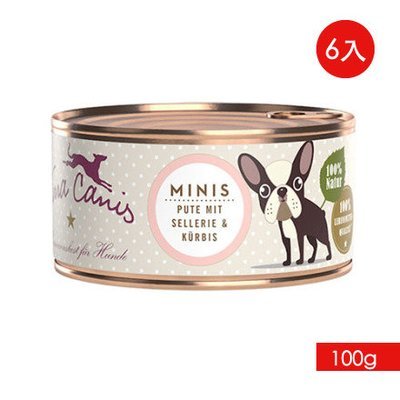 TERRA CANIS 醍菈鮮廚-小型挑嘴犬無穀鮮食系列《火雞鮮蔬佐玫瑰果》『100g/6罐裝』 TERRA CANIS 醍菈鮮廚-小型挑嘴犬無穀鮮食系列《火雞鮮蔬佐玫瑰果》『100g/6罐裝』