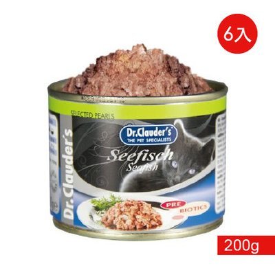 Dr. Clauder's克勞德博士《深海魚主食罐》腸道保健『200g/6罐裝』 Dr. Clauder's克勞德博士《深海魚主食罐》腸道保健『200g/6罐裝』