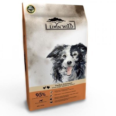 Livin’Wild 野宴-紐西蘭天然寵糧-無穀全齡犬 《放養雞&火雞》4lb/1.8kg Livin’Wild 野宴-紐西蘭天然寵糧-無穀全齡犬 《放養雞&火雞》4lb/1.8kg