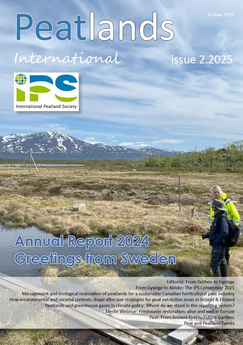 Subscription Peatlands International &amp; Peatland Snippets