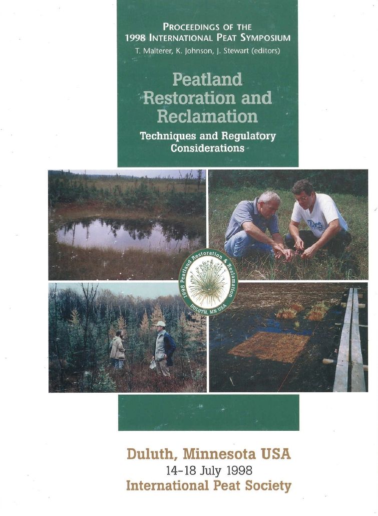 Peatland Restoration and Reclamation Duluth 1998