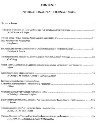 International Peat Journal 12 2004
