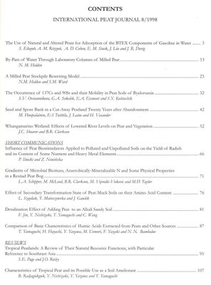 International Peat Journal 8 1998