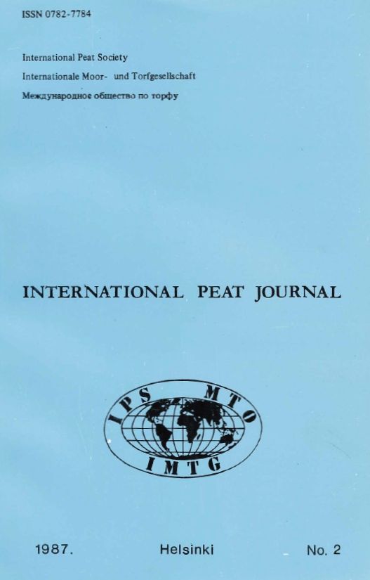 International Peat Journal 2 1987
