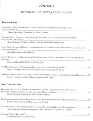 International Peat Journal 10 2000