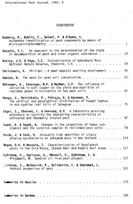 International Peat Journal 2 1987
