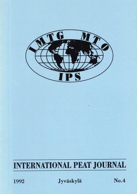 International Peat Journal 4 1992