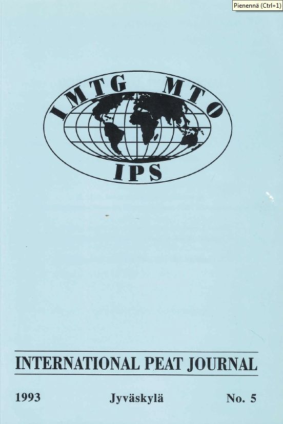 International Peat Journal 5 1993