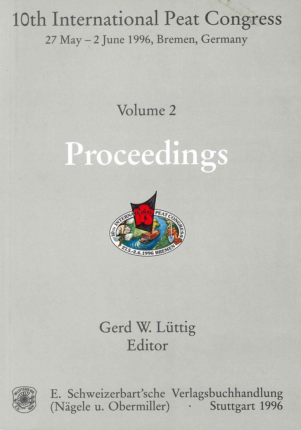 10th International Peat Congress Bremen 1996 Vol 2